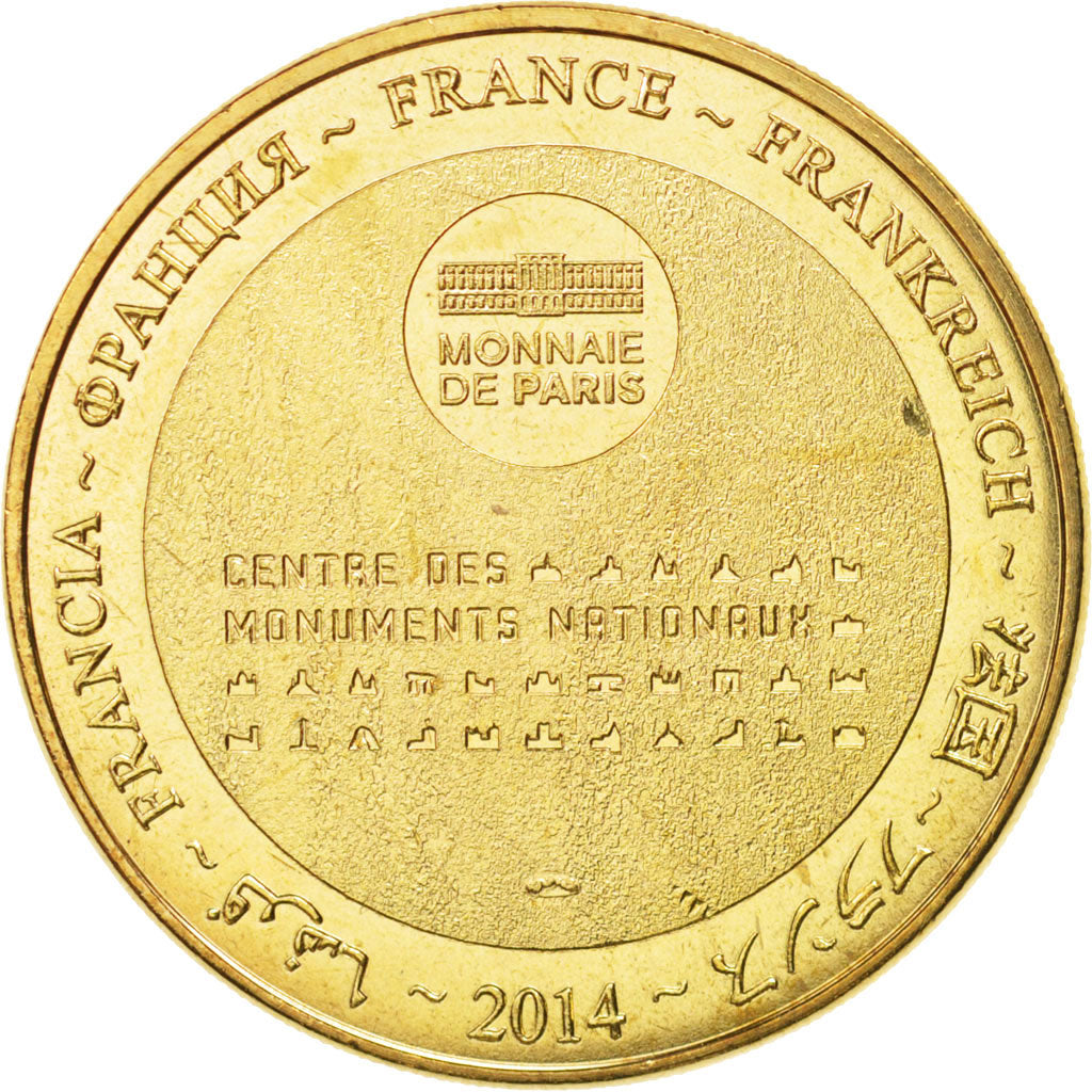 France, Tourist Token, 75/ Paris - Conciergerie, 2014, Monnaie de Paris