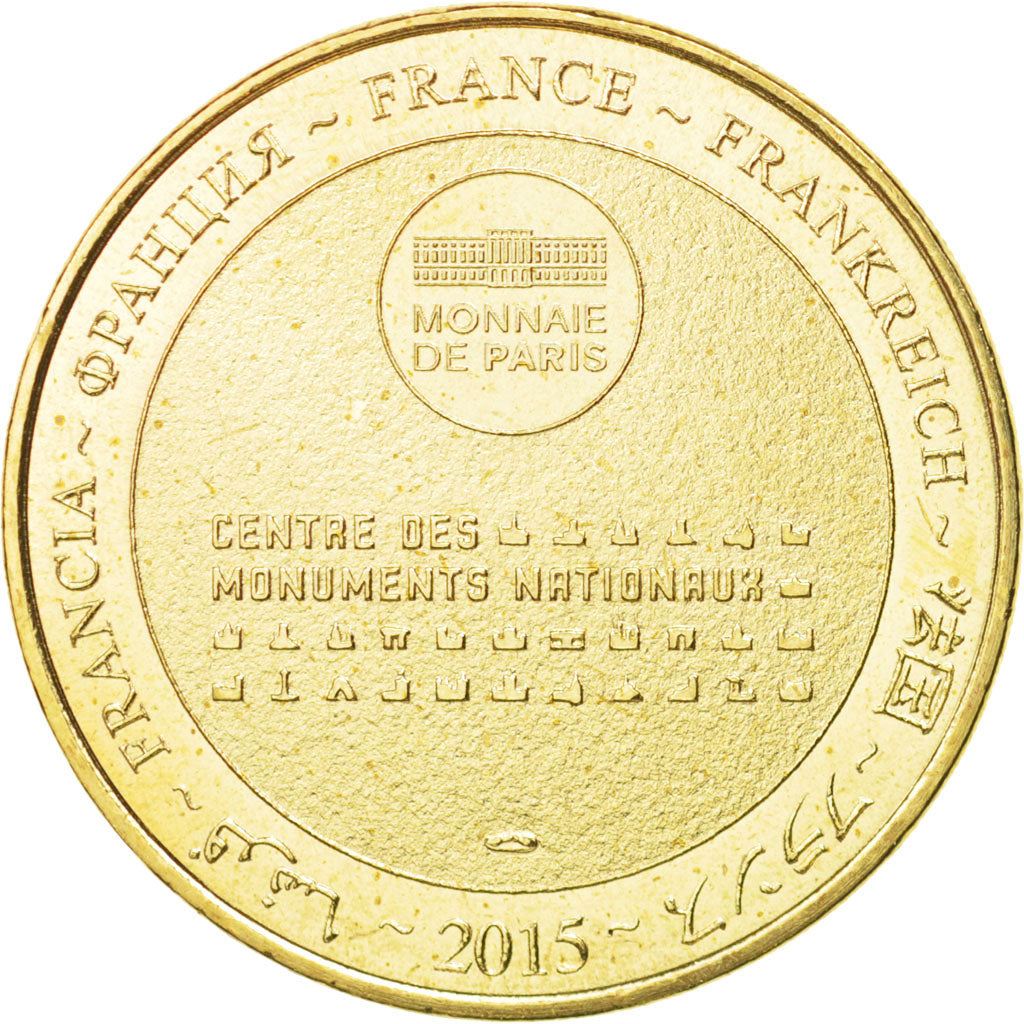 France, Tourist Token, 75/ Paris - Sainte-Chapelle, 2015, Monnaie de Paris
