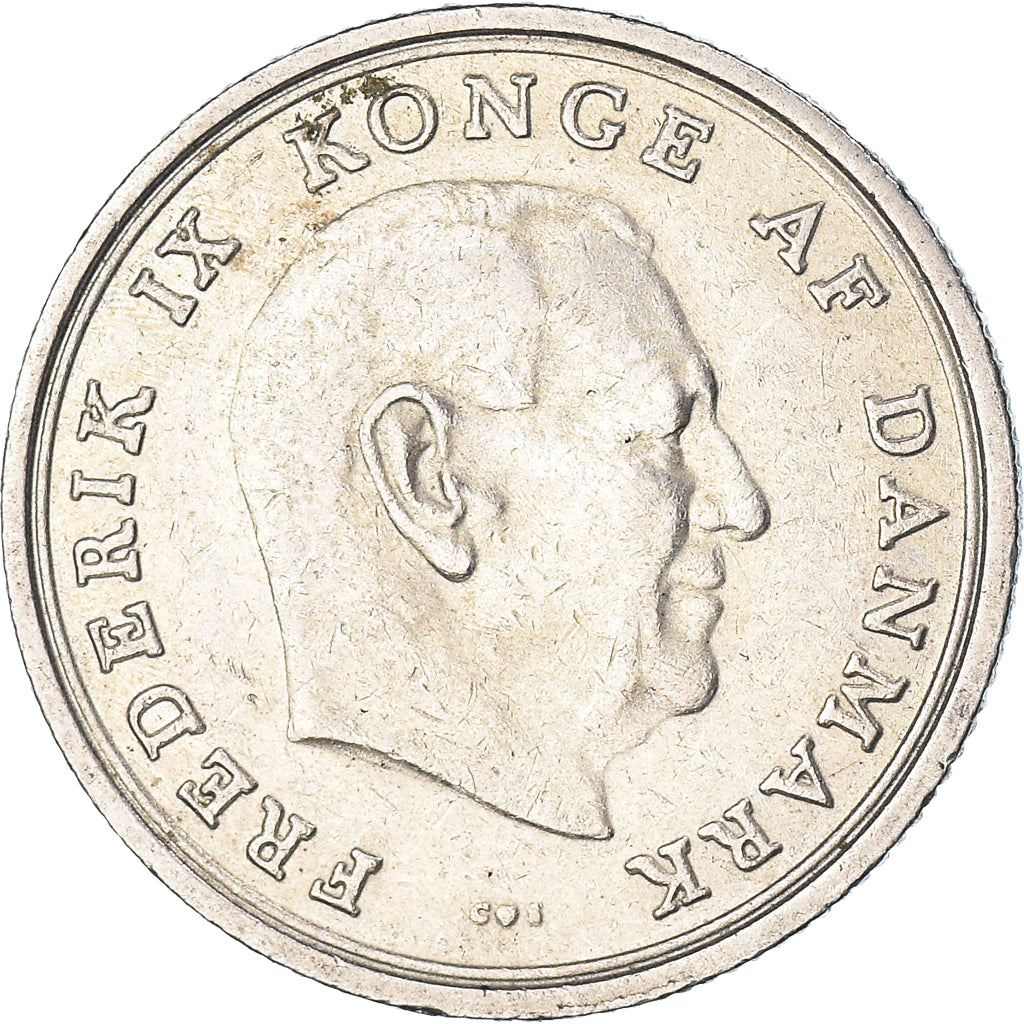 Coin, Denmark, Krone, 1969