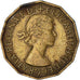 Monnaie, Grande-Bretagne, 3 Pence, 1956