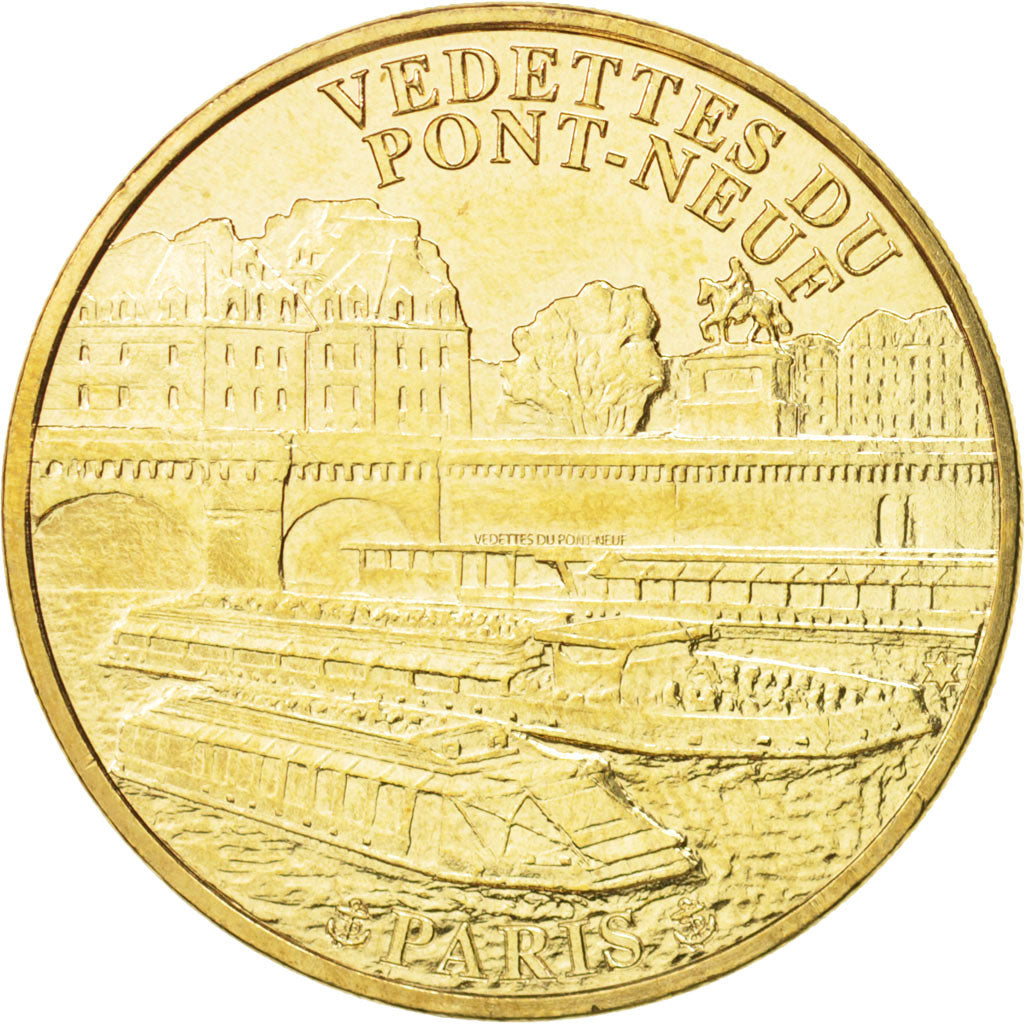 Francia, Token, Tourist Token, 75/ Paris - Vedettes du Pont-Neuf, 2012, Monnaie