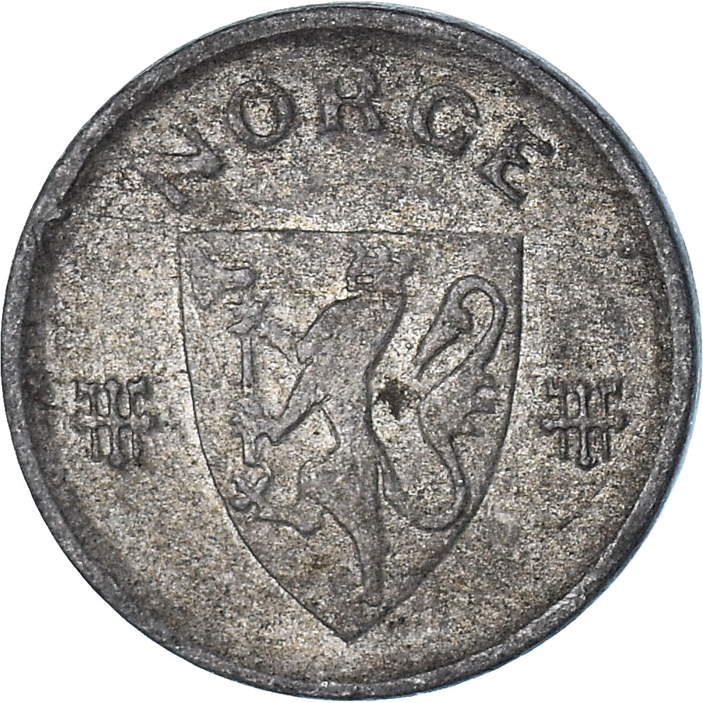 Coin, Norway, 10 Öre, 1943