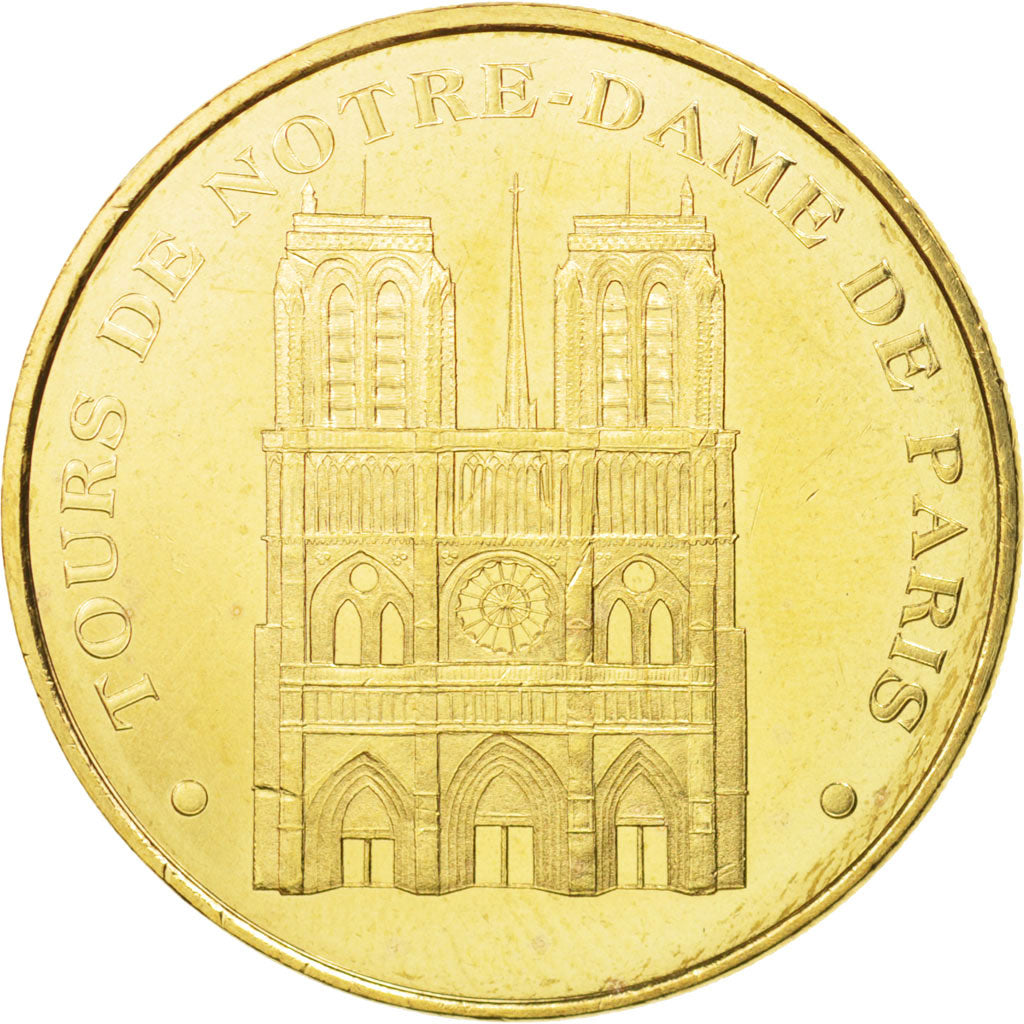 France, Tourist Token, 75/ Paris - Tours Notre-Dame, 2014, Monnaie de Paris