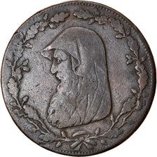 Moneda, Gran Bretaña, Wales, Halfpenny Token, 1788, Anglesey, BC+, Cobre