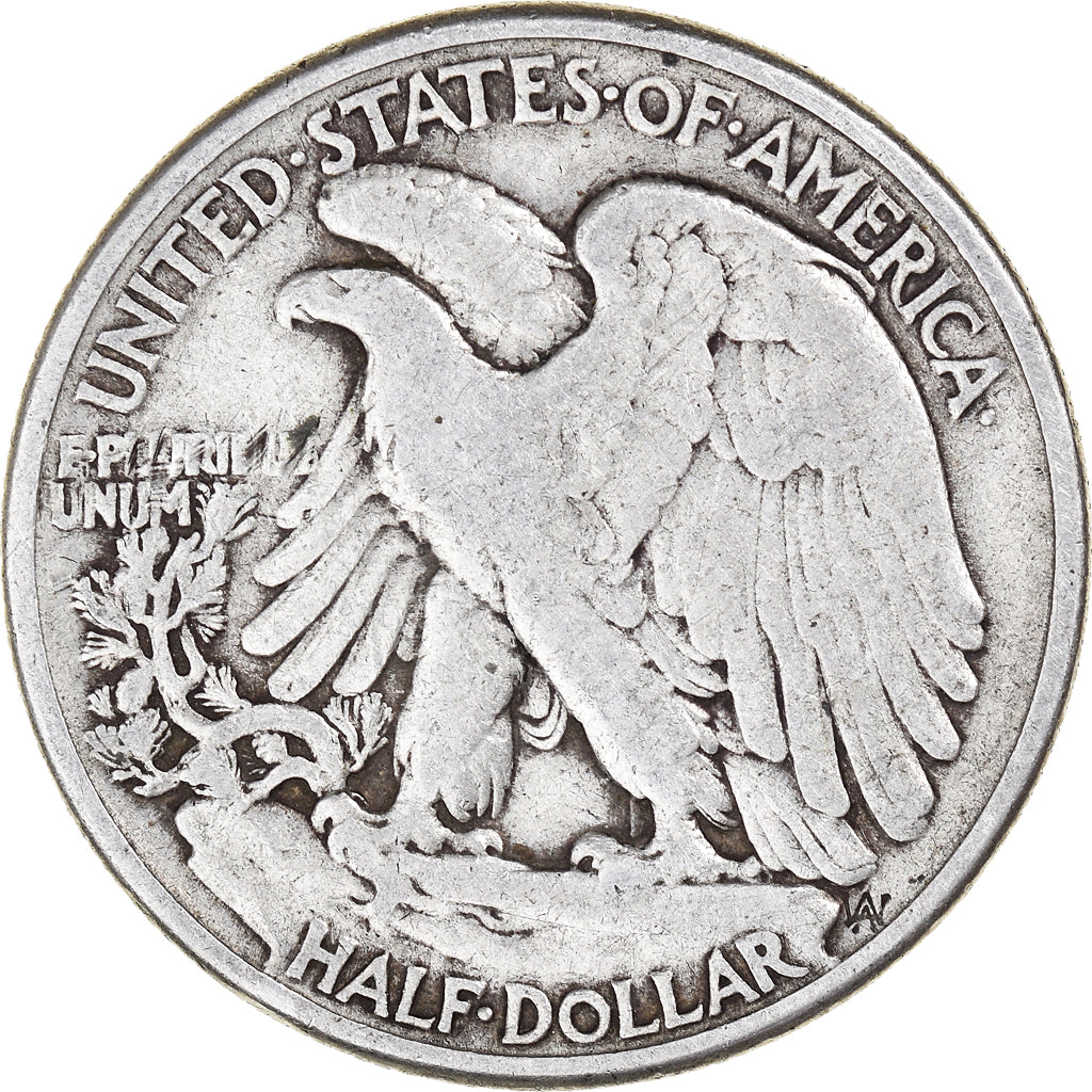 Coin, United States, Half Dollar, 1943, Philadelphia, VF(30-35), Silver, KM:142