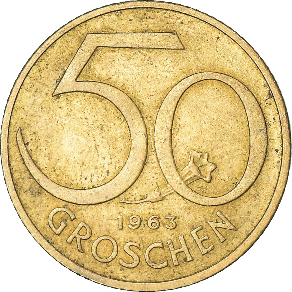 Coin, Austria, 5 Groschen, 1963