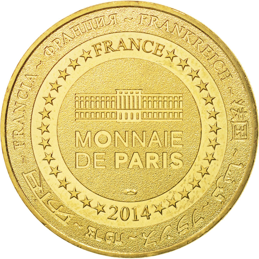 France, Jeton, Tourist Token, 75/ Paris - Eglise Saint-Germain des Prés, 2014