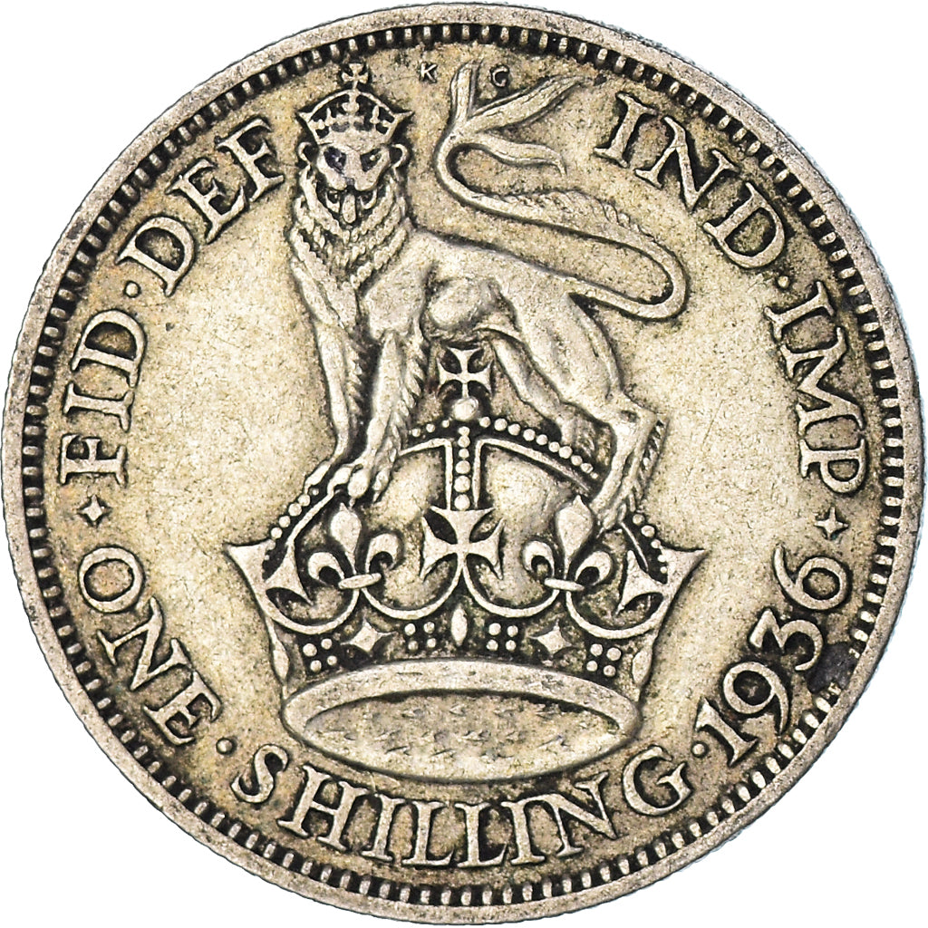 Coin, Great Britain, Shilling, 1936