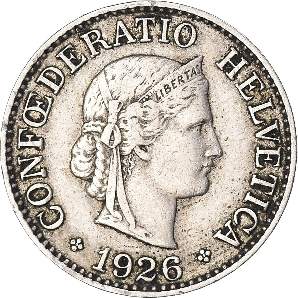 Monnaie, Suisse, 10 Rappen, 1926