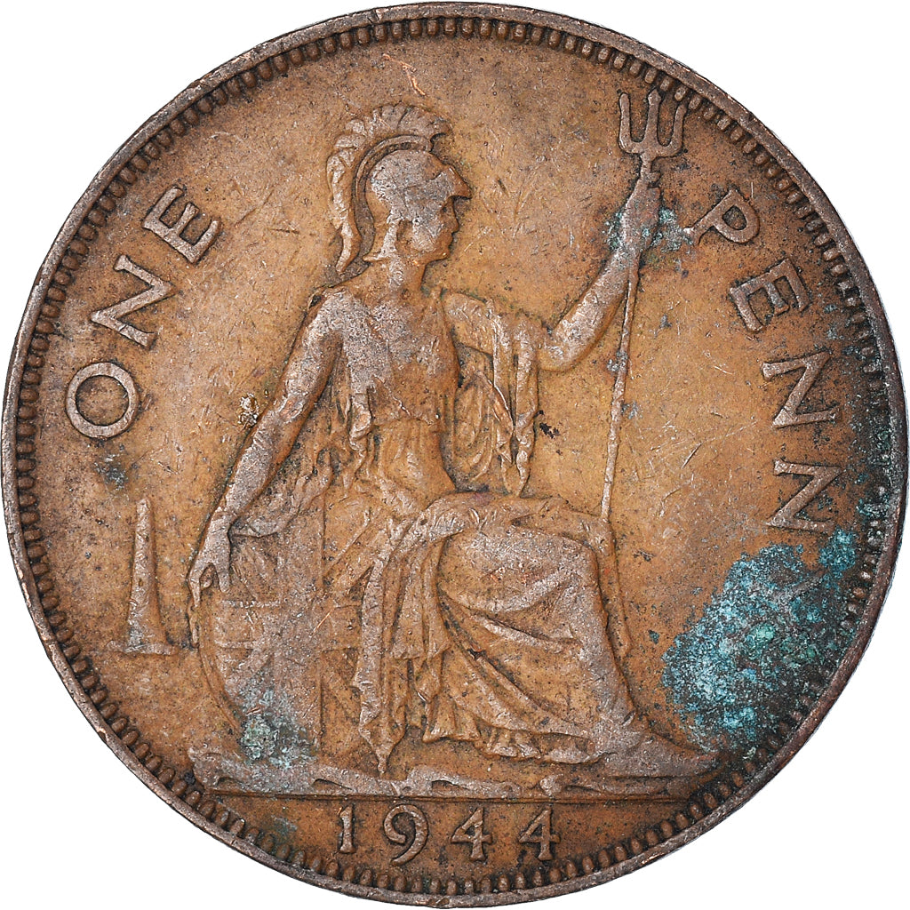 Monnaie, Grande-Bretagne, Penny, 1944