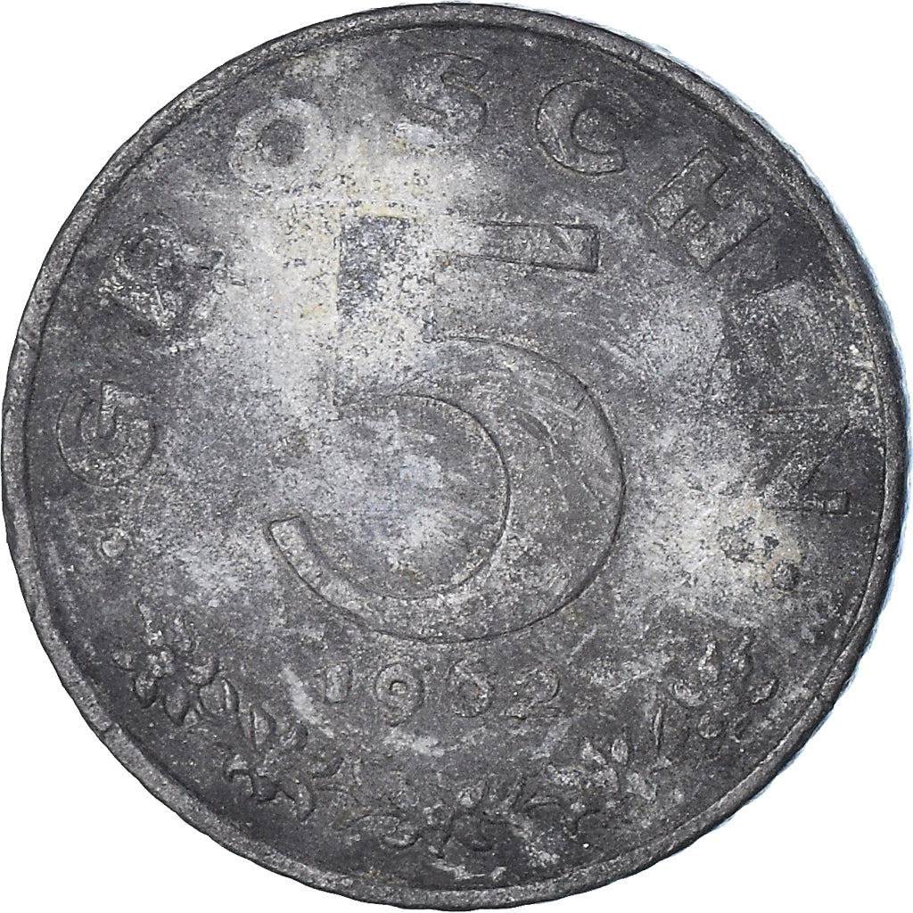 Coin, Austria, 5 Groschen, 1962