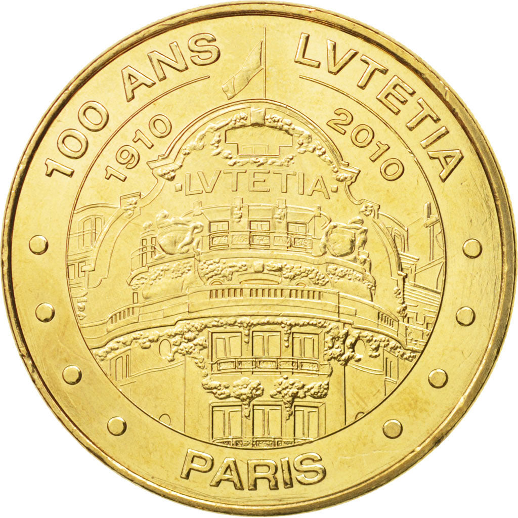 Frankrijk, Token, Tourist Token, 75/ Paris - Hôtel Lutetia, 2010, Monnaie de