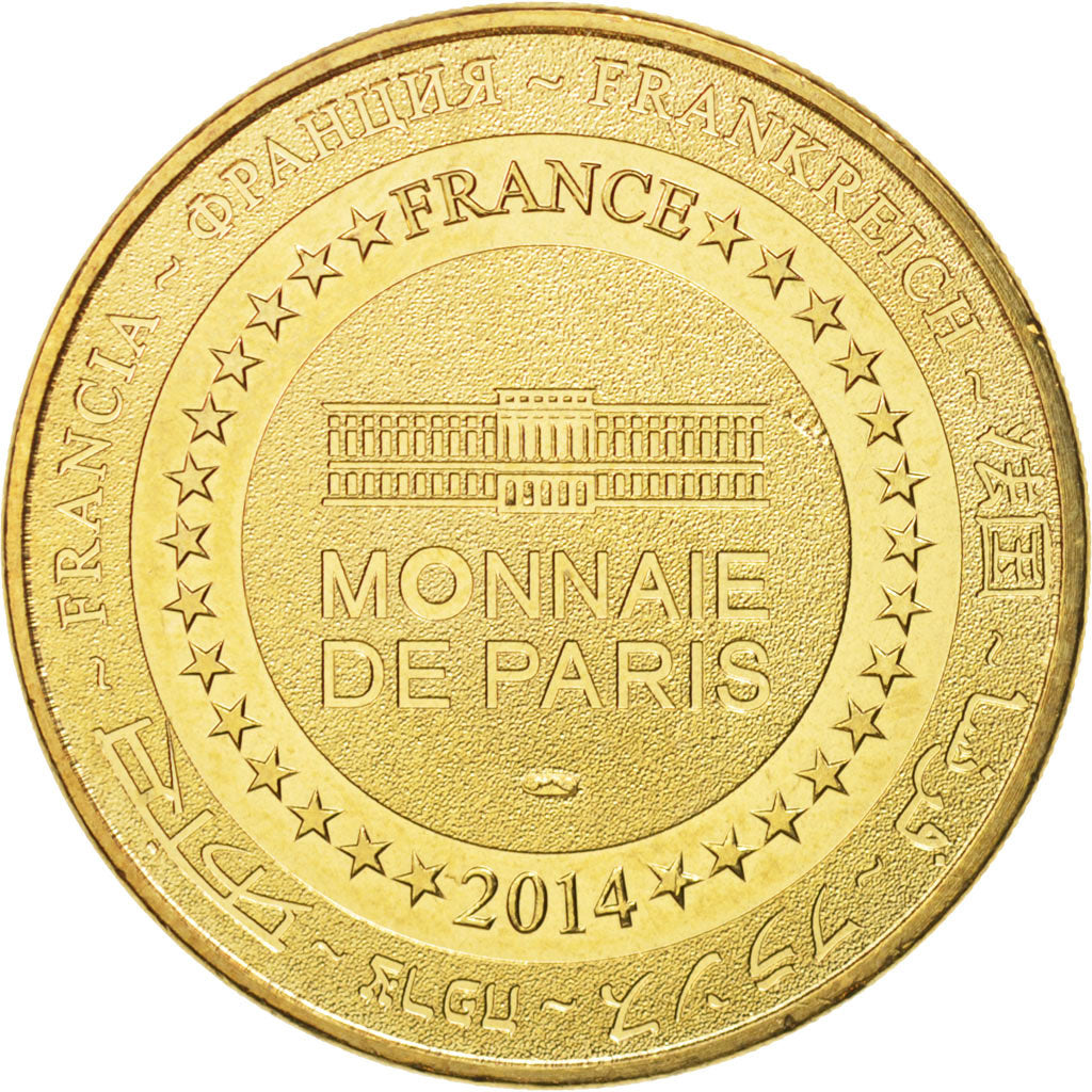 France, Tourist Token, 75/ Paris - Palais du Luxembourg - Sénat, 2014, MDP
