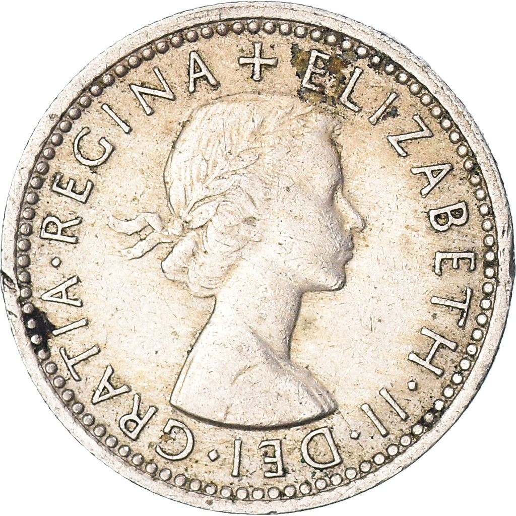 Monnaie, Grande-Bretagne, 6 Pence, 1963