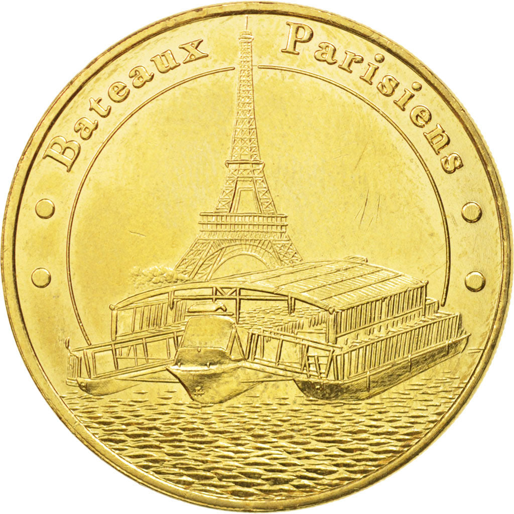 France, Token, Tourist Token, 75/ Paris - Bateaux Parisiens, 2014, Monnaie de
