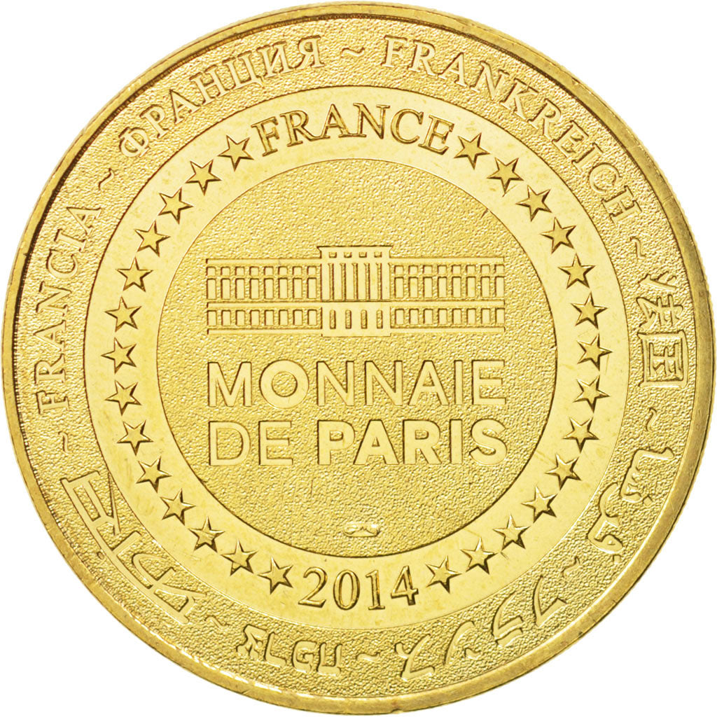 France, Token, Tourist Token, 75/ Paris - Bateaux Parisiens, 2014, Monnaie de