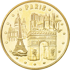 France, Token, Tourist Token, 75/ Paris - 4 Monuments, 2011, Monnaie de Paris