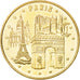 France, Token, Tourist Token, 75/ Paris - 4 Monuments, 2011, Monnaie de Paris