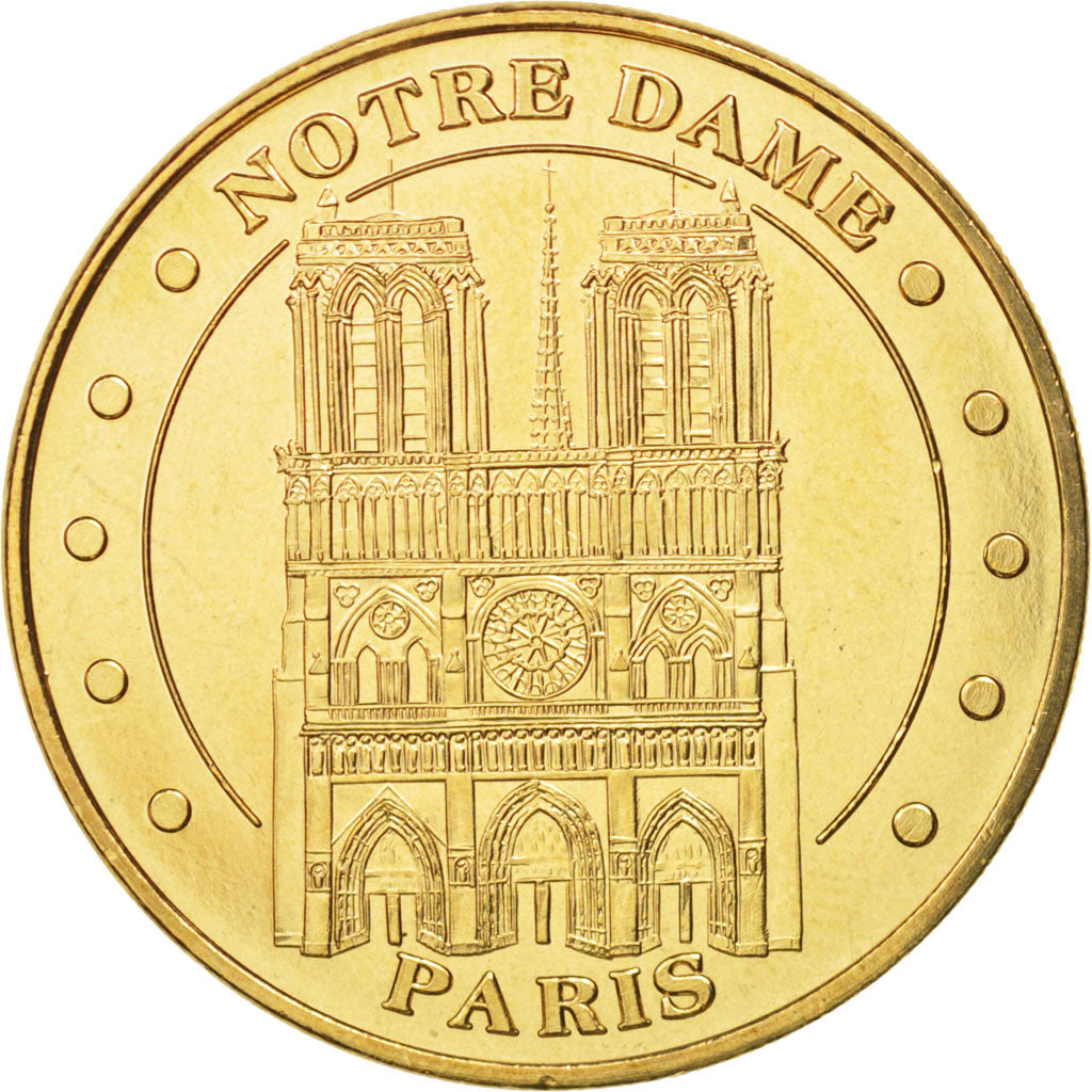 France, Tourist Token, 75/ Paris - Notre-Dame, 2013, Monnaie de Paris