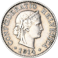 Moneda, Suiza, 5 Rappen, 1914