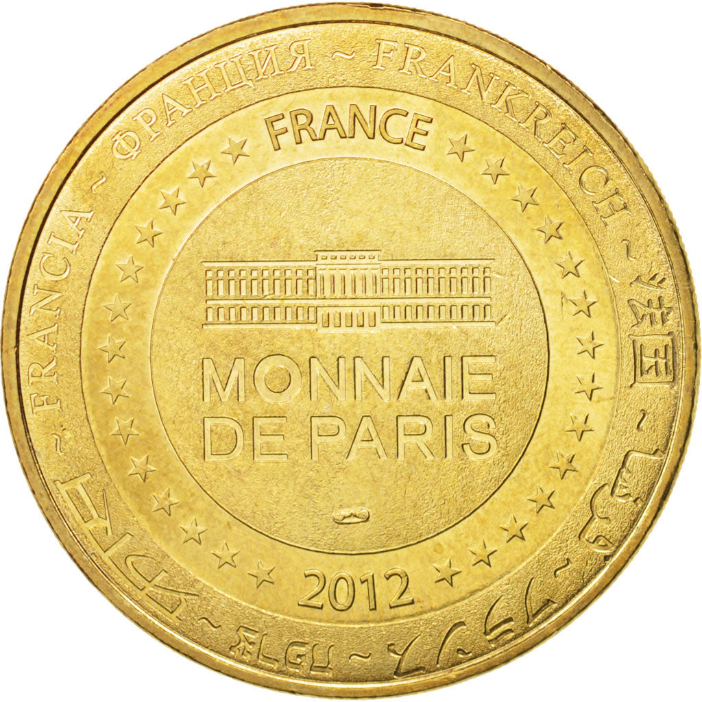 Frankreich, Tourist Token, 75/ Paris - 3 Monuments, 2012, Monnaie de Paris