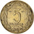 Moneda, Camerún, 5 Francs, 1958