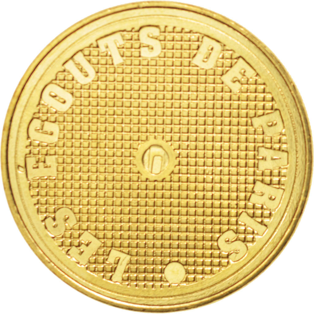 Frankreich, Tourist Token, 75/ Paris - Les Egouts, 2015, Monnaie de Paris