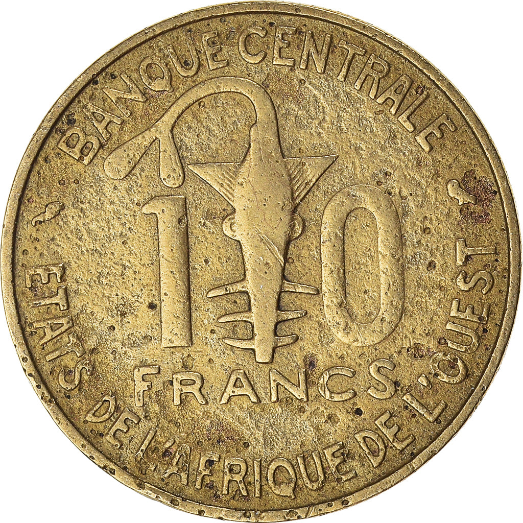 Monnaie, Communauté économique des États de l'Afrique de l'Ouest, 10 Francs