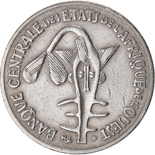 Münze, West African States, 50 Francs, 1972