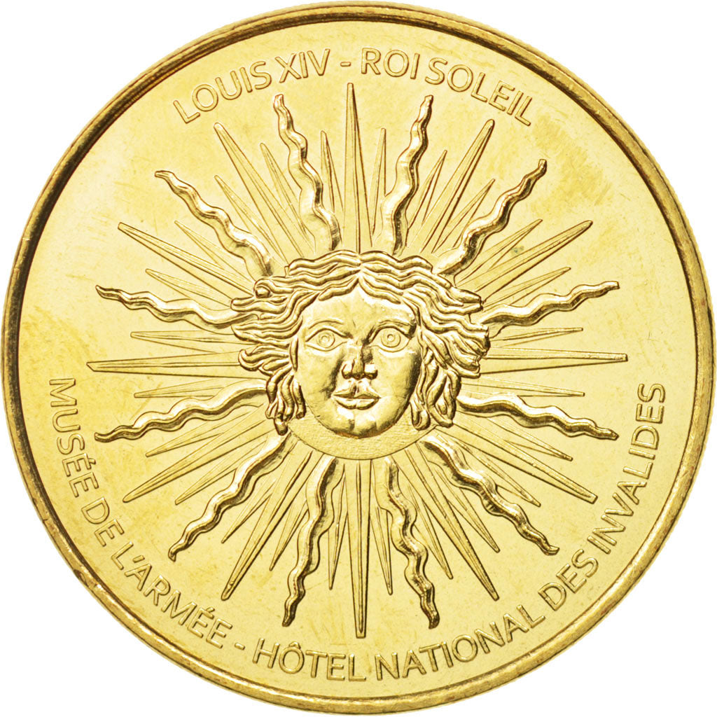 Francia, Token, Tourist Token, 75/ Paris - Louis XIV - Roi Soleil, 2015, Monn...