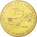France, Token, Tourist Token, 75/ Paris - Musée de l'Armée - Jeep, 2014