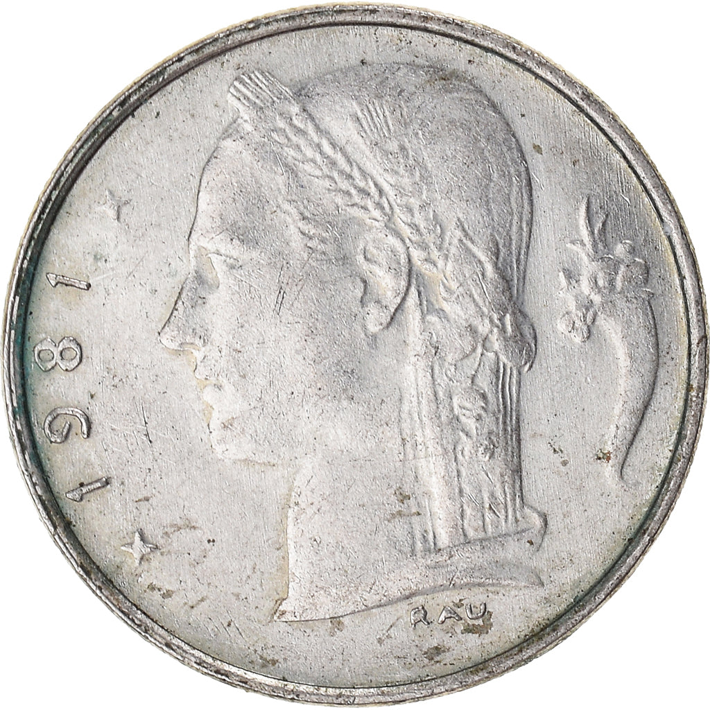 Moneta, Belgio, Franc, 1981