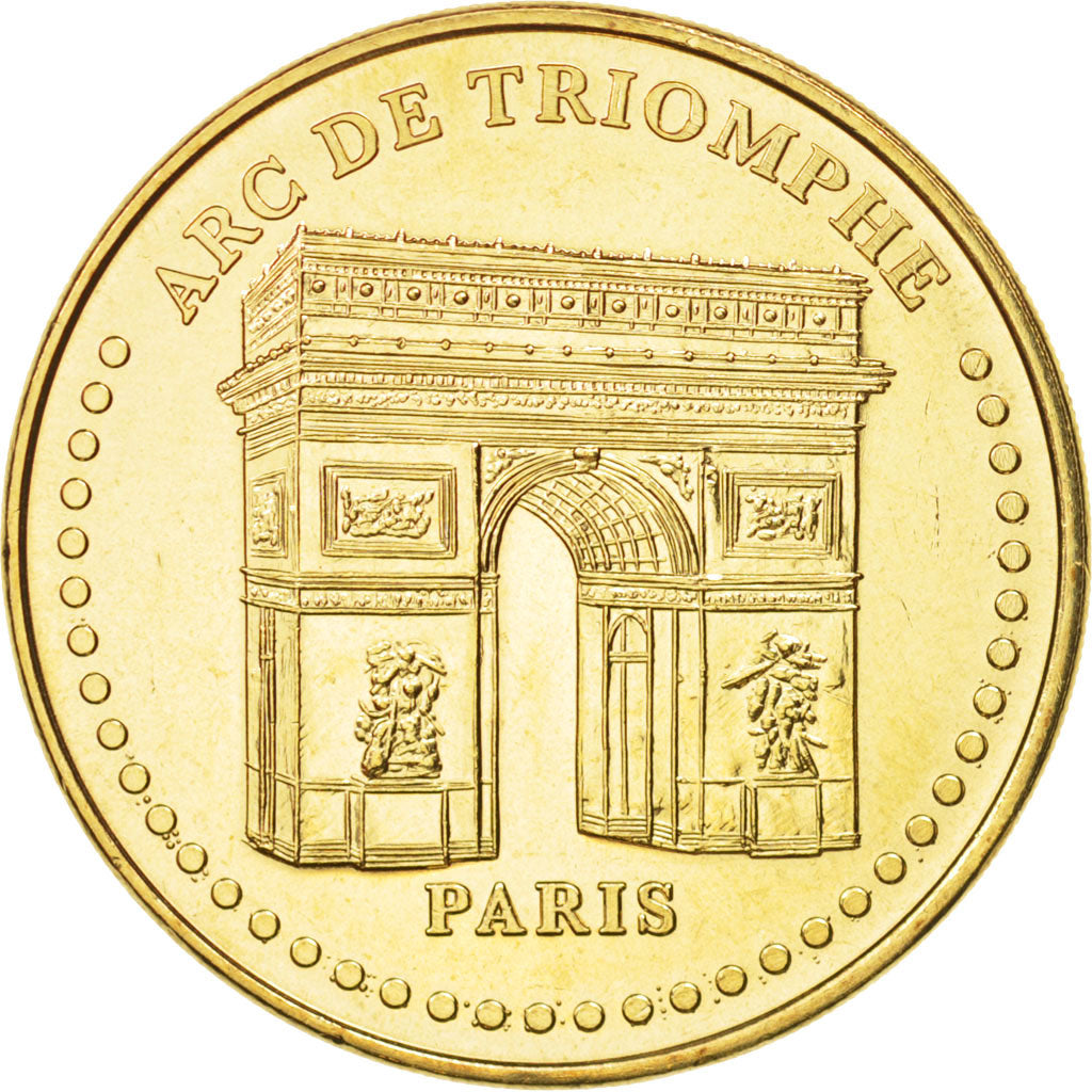 Francia, Token, Tourist Token, 75/ Paris - Arc de Triomphe, 2014, Monnaie de...