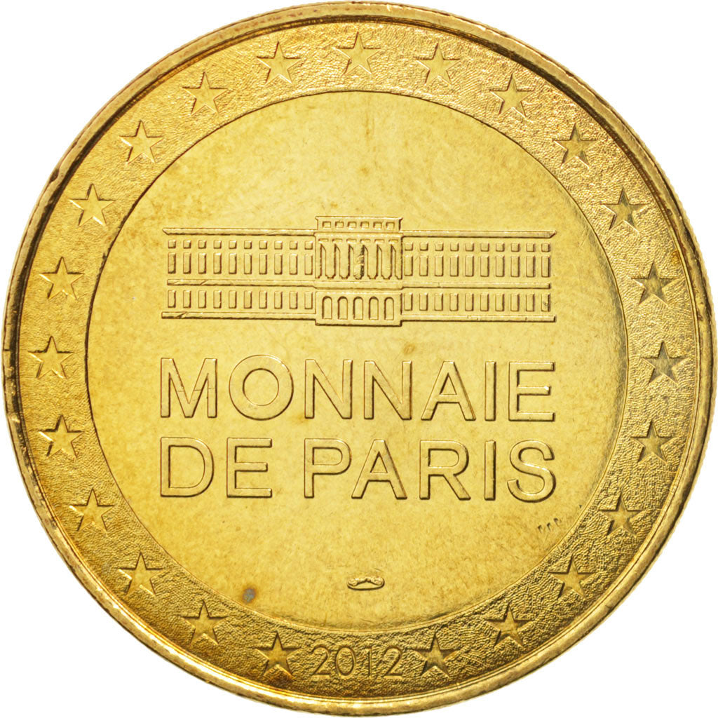 France, Jeton, Tourist Token, 75/ Paris - Palais de l'Elysée, 2012, Monnaie de