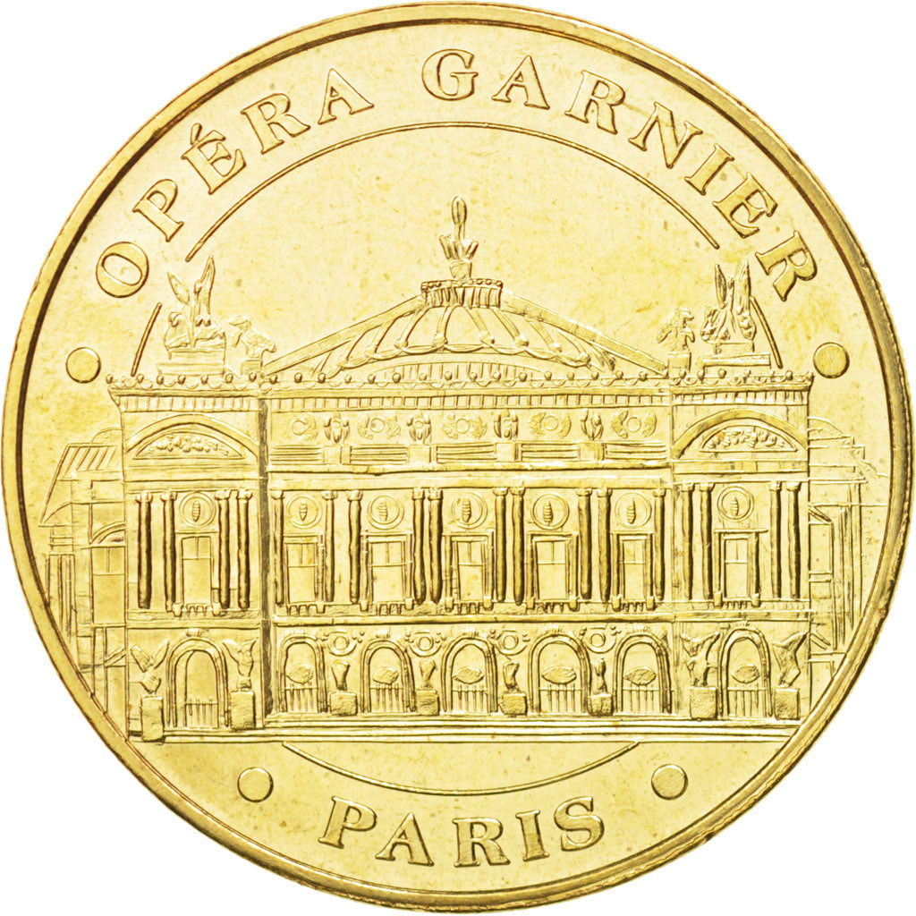 France, Tourist Token, 75/ Paris - Opéra Garnier, 2015, Monnaie de Paris