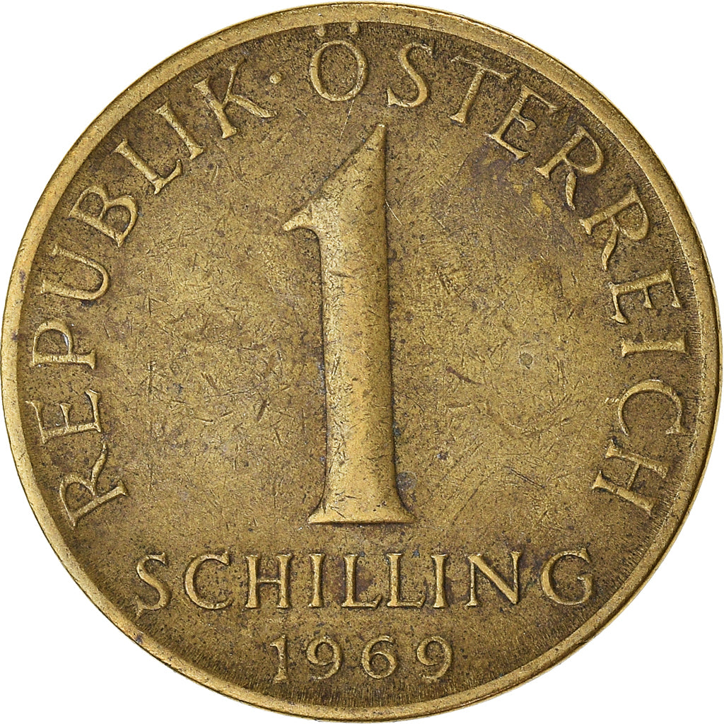 Monnaie, Autriche, Schilling, 1969