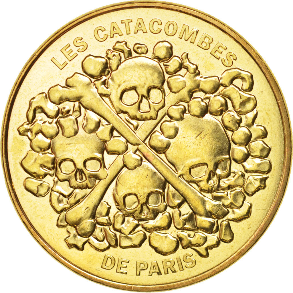 France, Tourist Token, 75/ Paris - Les Catacombes, 2015, Monnaie de Paris