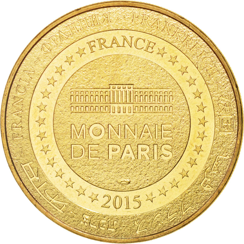 France, Tourist Token, 75/ Paris - Les Catacombes - Memento Mori, 2015, MDP