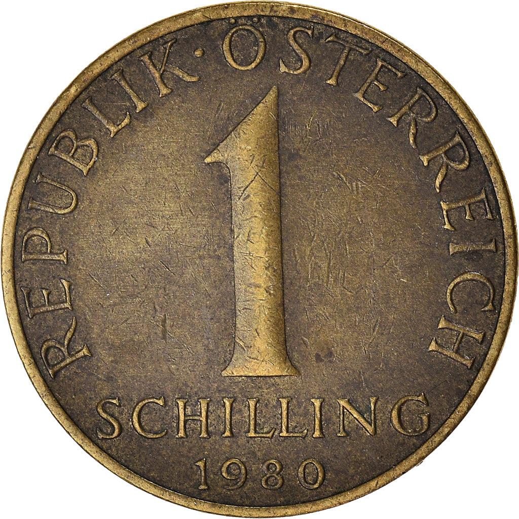 Coin, Austria, Schilling, 1980
