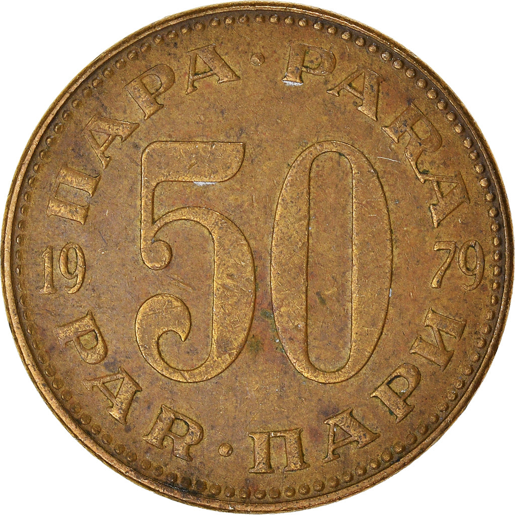 Münze, Jugoslawien, 50 Para, 1979