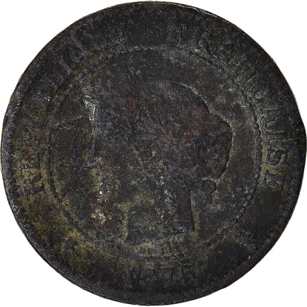 Moneta, Francia, 5 Centimes, 1875