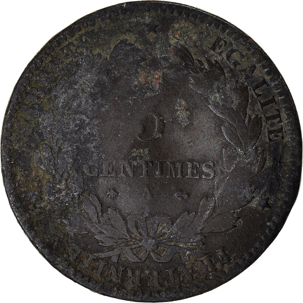 Moneta, Francia, 5 Centimes, 1875