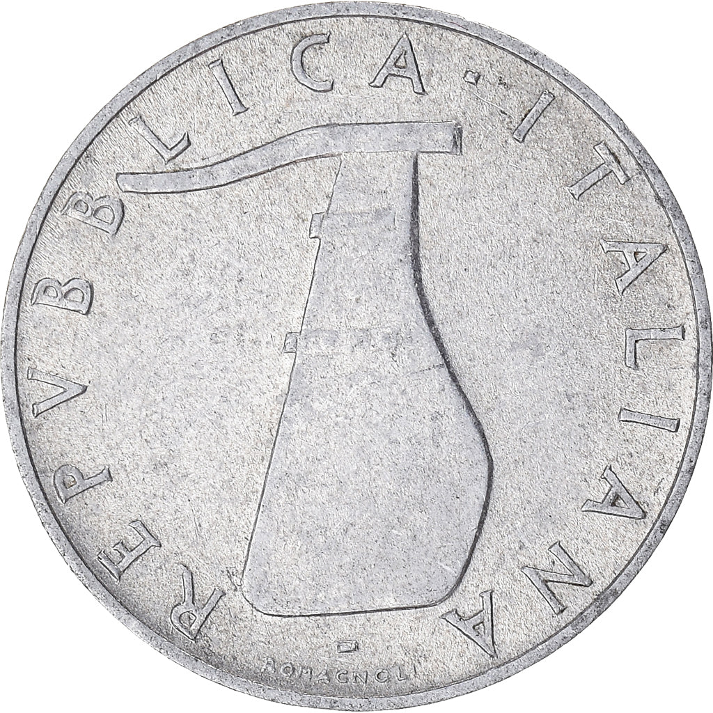 Moneda, Italia, 5 Lire, 1951