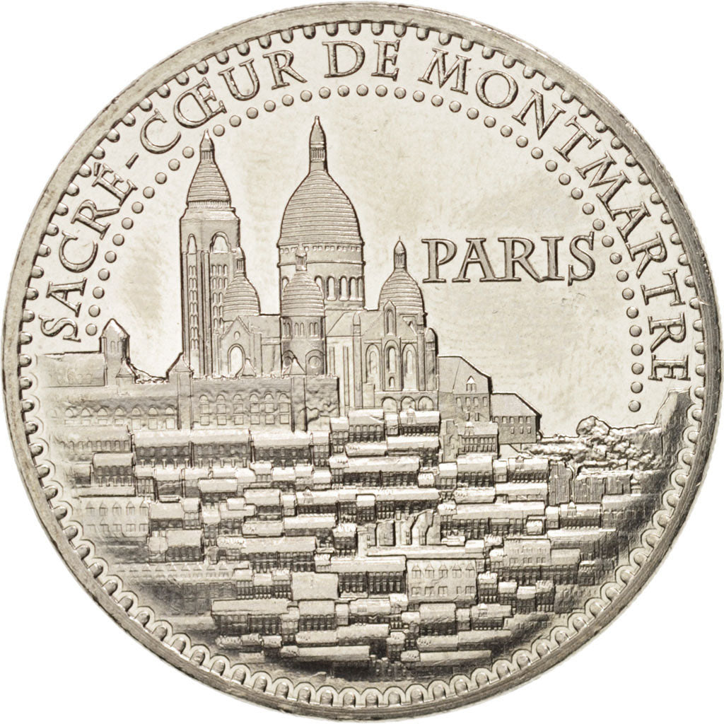 Francia, Token, Tourist Token, 75/ Paris - Sacré-Coeur de Montmartre, 2014