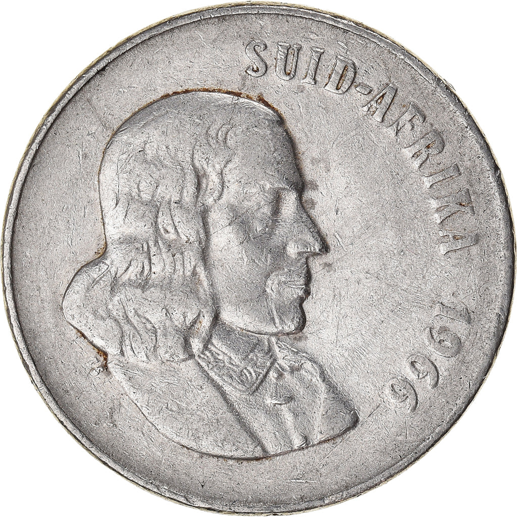 Monnaie, Afrique du Sud, 50 Cents, 1966