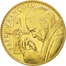 France, Tourist Token, 75/ Paris - Pape François, 2014, Monnaie de Paris