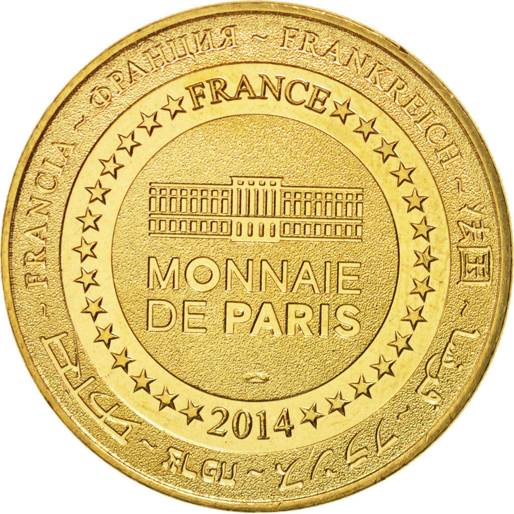 Francia, Token, Tourist Token, 75/ Paris - Espace Dali - Montmartre, 2014, Mo...