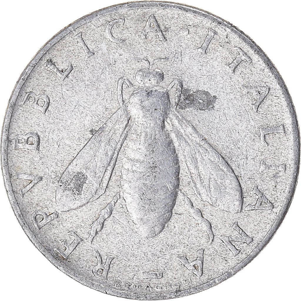 Coin, Italy, 2 Lire, 1954