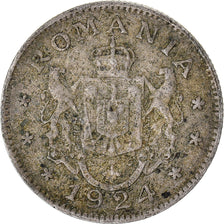 Moneda, Rumanía, Leu, 1924