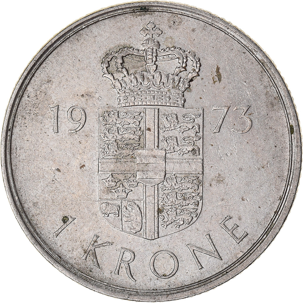 Coin, Denmark, Krone, 1973
